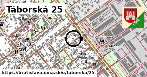 Táborská 25, Bratislava