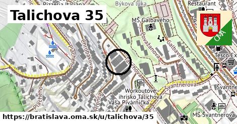 Talichova 35, Bratislava