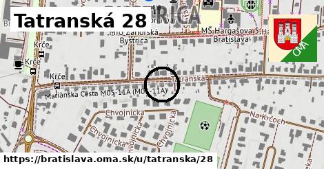Tatranská 28, Bratislava
