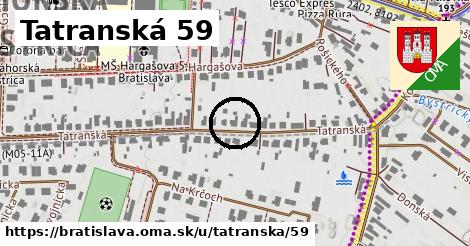 Tatranská 59, Bratislava