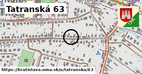 Tatranská 63, Bratislava