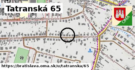 Tatranská 65, Bratislava