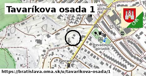 Tavaríkova osada 1, Bratislava