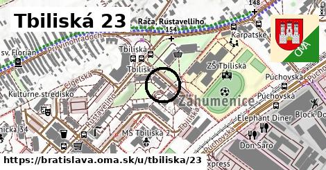 Tbiliská 23, Bratislava