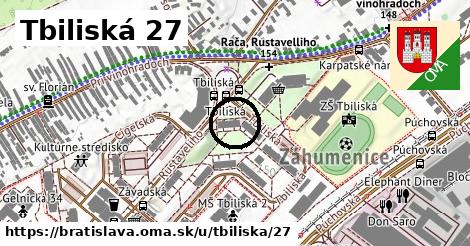 Tbiliská 27, Bratislava