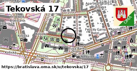 Tekovská 17, Bratislava