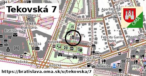 Tekovská 7, Bratislava
