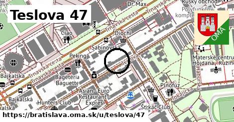 Teslova 47, Bratislava