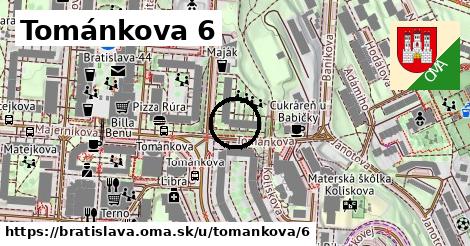 Tománkova 6, Bratislava