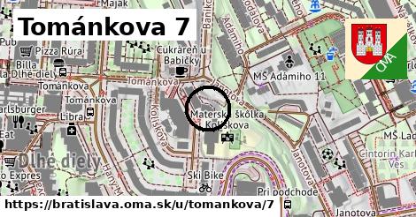 Tománkova 7, Bratislava