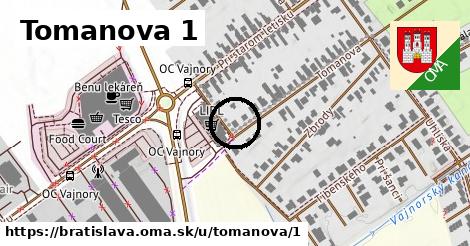 Tomanova 1, Bratislava
