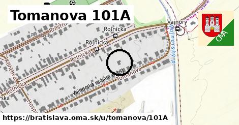 Tomanova 101A, Bratislava