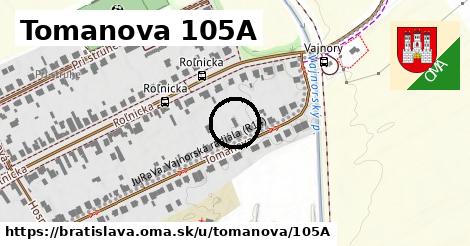 Tomanova 105A, Bratislava