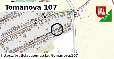 Tomanova 107, Bratislava