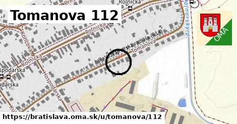 Tomanova 112, Bratislava