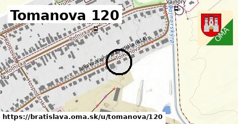 Tomanova 120, Bratislava