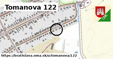 Tomanova 122, Bratislava