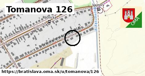 Tomanova 126, Bratislava