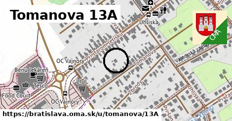 Tomanova 13A, Bratislava