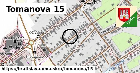 Tomanova 15, Bratislava