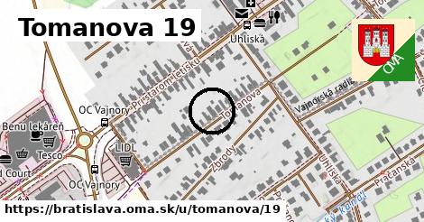 Tomanova 19, Bratislava