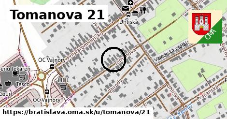 Tomanova 21, Bratislava