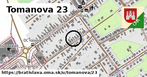 Tomanova 23, Bratislava