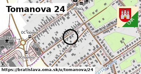 Tomanova 24, Bratislava