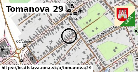 Tomanova 29, Bratislava