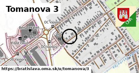 Tomanova 3, Bratislava