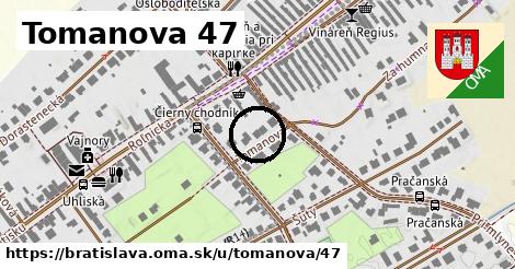 Tomanova 47, Bratislava