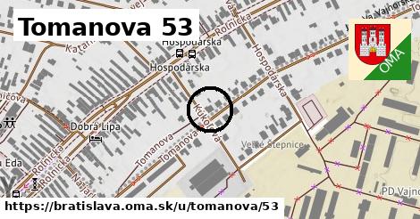 Tomanova 53, Bratislava