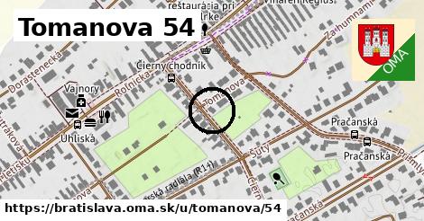 Tomanova 54, Bratislava