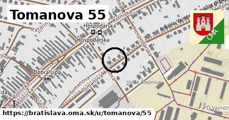 Tomanova 55, Bratislava