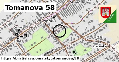 Tomanova 58, Bratislava