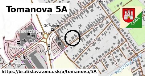 Tomanova 5A, Bratislava