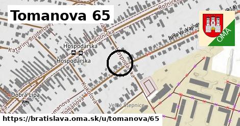Tomanova 65, Bratislava