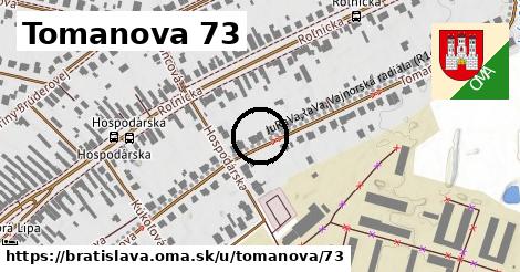 Tomanova 73, Bratislava