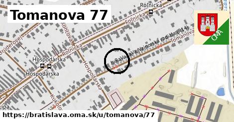 Tomanova 77, Bratislava