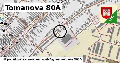 Tomanova 80A, Bratislava