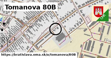 Tomanova 80B, Bratislava