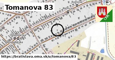 Tomanova 83, Bratislava