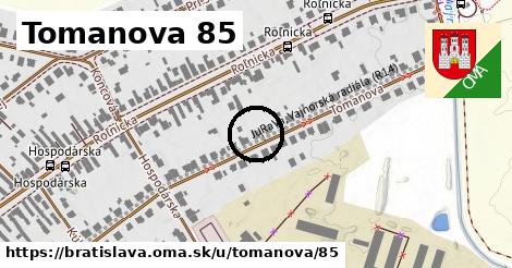 Tomanova 85, Bratislava