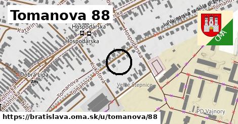 Tomanova 88, Bratislava