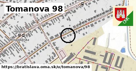Tomanova 98, Bratislava