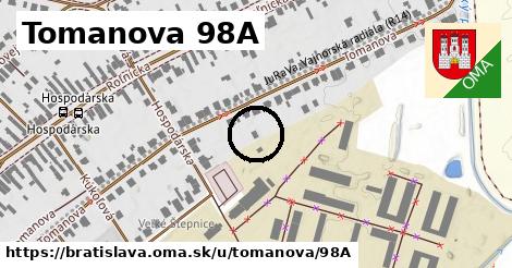 Tomanova 98A, Bratislava