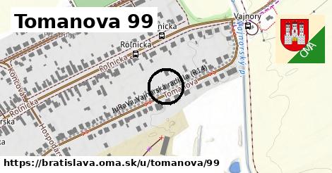 Tomanova 99, Bratislava