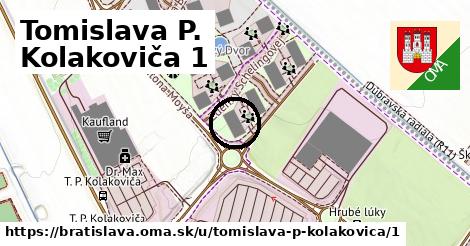 Tomislava P. Kolakoviča 1, Bratislava