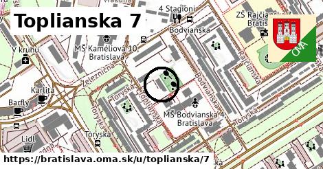 Toplianska 7, Bratislava