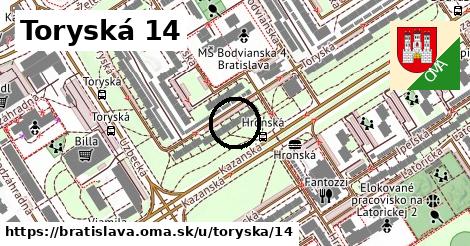 Toryská 14, Bratislava